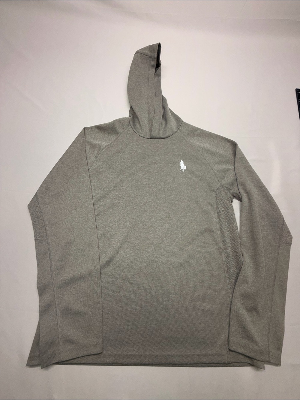 Polo Ralph Lauren Performance Hoodie Gray Youth L 14-16
